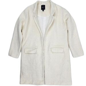 Forever 21 Open Front Wool Blend Jacket